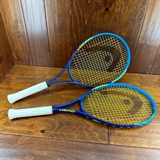 Head Ti Conquest Tennis Racquet 4" 3/8 Blue Lot Of 2