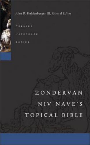 ZONDERVAN NIV NAVE'S TOPICAL BIBLE GENERAL EDITION HARDCOVER - Foto 1 di 1