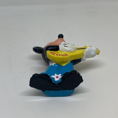 Disney Vintage Mini Figurines Mickey Mouse Aloha 2" Tall - Picture 3 of 3