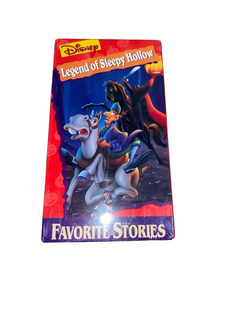 Disneys Favorite Stories - The Legend of Sleepy Hollow (VHS, 1994