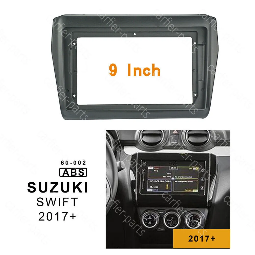 Creek Reorganisere kartoffel 9 inch Car Radio Fascia Panel for Suzuki Swift 2017~2019 stereo Frame | eBay