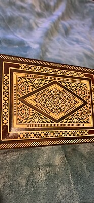 Mosaic  Trinket Box, persian box, middle eastern box