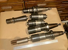 SANDVIK VARILOCK HOLDERS WITH BILZ TAPPING CHUCKS CAT 50