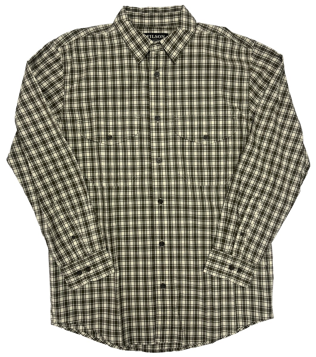 FILSON フランネルシャツジャケット グレー Amazon.co.jp: [フィルソン] 長袖アラスカンガイドシャツ