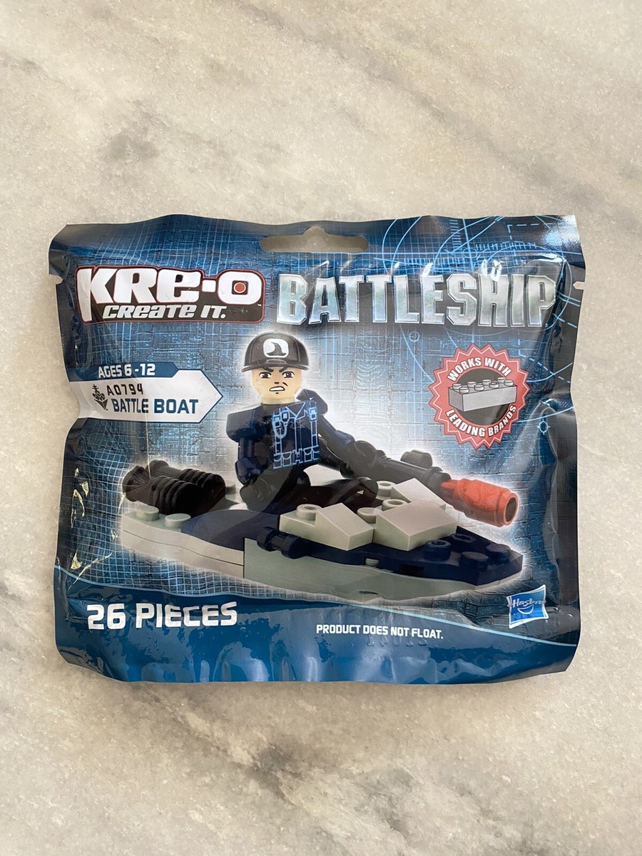 Kreo Battleship Battle Boat 26 Pieces A0794 Hasbro | eBay