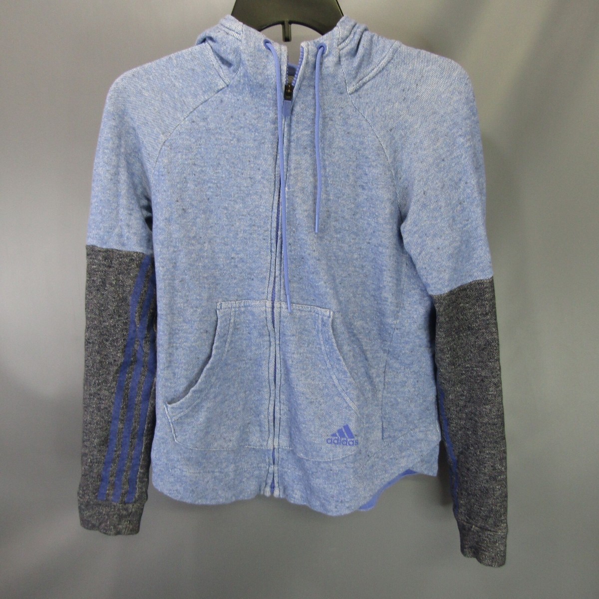 Adidas Athletics Sport Street Full Zip Hoodie Womens Size XS