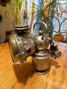 vintage Haeckel bicycle lantren