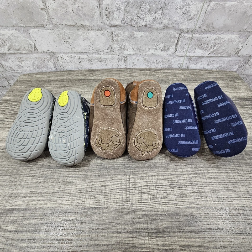 Lote de 3 Zapatos Infantiles Niño Talla 4 Foto 4 de 4