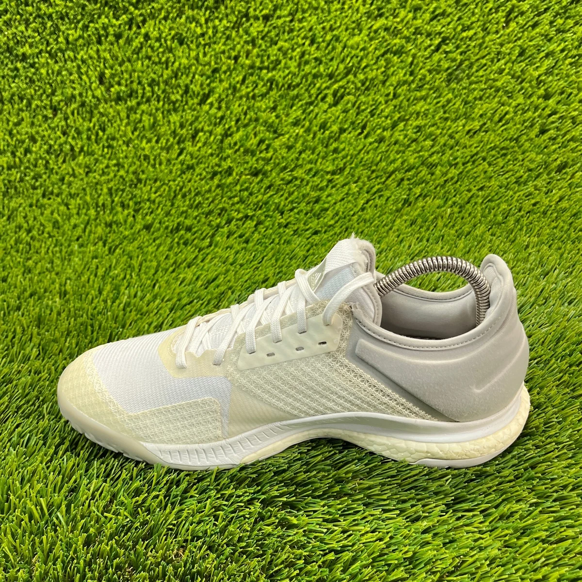 Adidas Crazy Flight X Women Size 9.5 Gray Athletic Running Shoes Sneakers CP8901