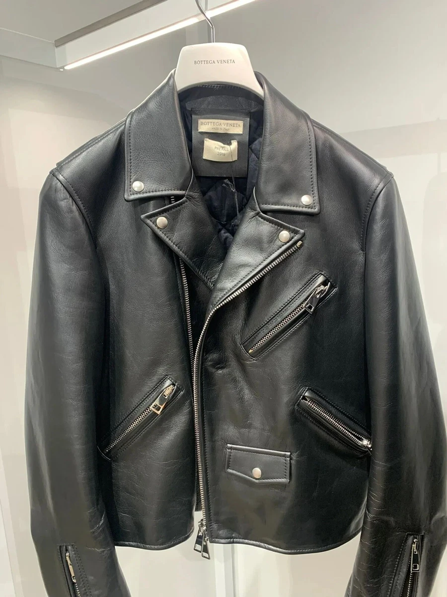Bottega veneta women's leather jacket sale
