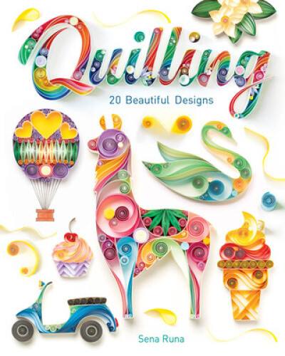 Thumbnail - Quilling: 20 Beautiful Designs By Runa, Sena