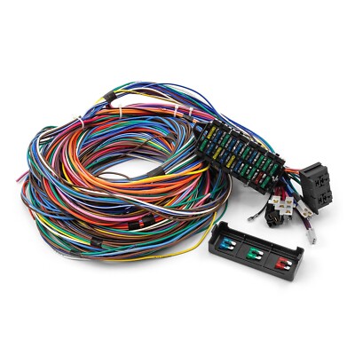 Speedmaster Univ 20 Circuit Wiring Harness Kit Street Hot Rod Race Car PC00011