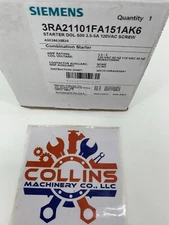 Siemens 3RA21101FA151AK6 MSP Contactor/Starter Combination Non-Reversing 3.5-5A
