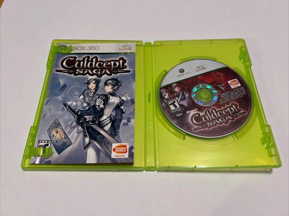 Culdcept Saga (Microsoft Xbox 360, 2008) CIB Complete Mint! - Image 3 of 4