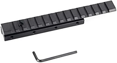 UNIQUEFIRE 14 Slots 3/8" to 7/8" Dovetail to Picatinny Rail Adapter Picatinny Riser Mount