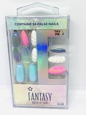 FANTASY QUEEN OF STARS 24 flase nails and glue.