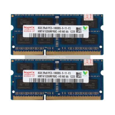 Hynix 16 GB (2x8GB) DDR3 1333 PC3-10600 So-dimm Speicher 8G DDR3 1.5V für Laptop