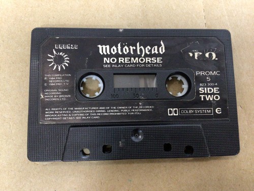 Motorhead - No Remorse - 1984 Pro TV PROMC5 (black) Promo - Picture 7 of 7