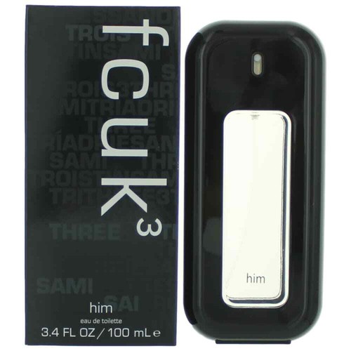 FCUK 3 by French Connection, 3.4 oz EDT Spray for Men - Picture 3 of 4