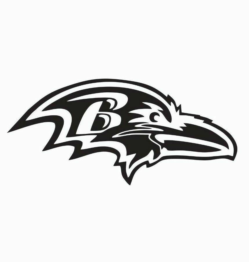 Baltimore Ravens NFL Football Vinyl Die Cut Car Decal Sticker FREE