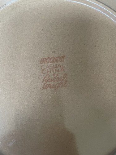Iroquois Casual China by Russel Wright - 3 Cups/ 3 plates variety MCM - Picture 6 of 7