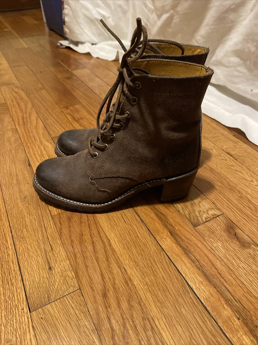 Frye sabrina combat heeled clearance boots