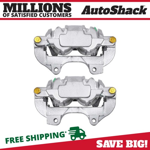 Front Brake Calipers w/ Bracket Pair 2 for Dodge Charger Challenger