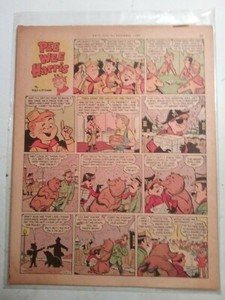 The Color Cartoon and things to do Section  of Dec. 1957 Boys Life Magazine