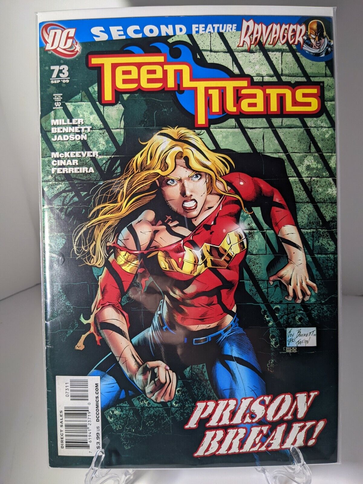 Teen Titans #73 (2009) Wonder Girl. Ravager. Calculator. Fearsome Five. 12 PICS