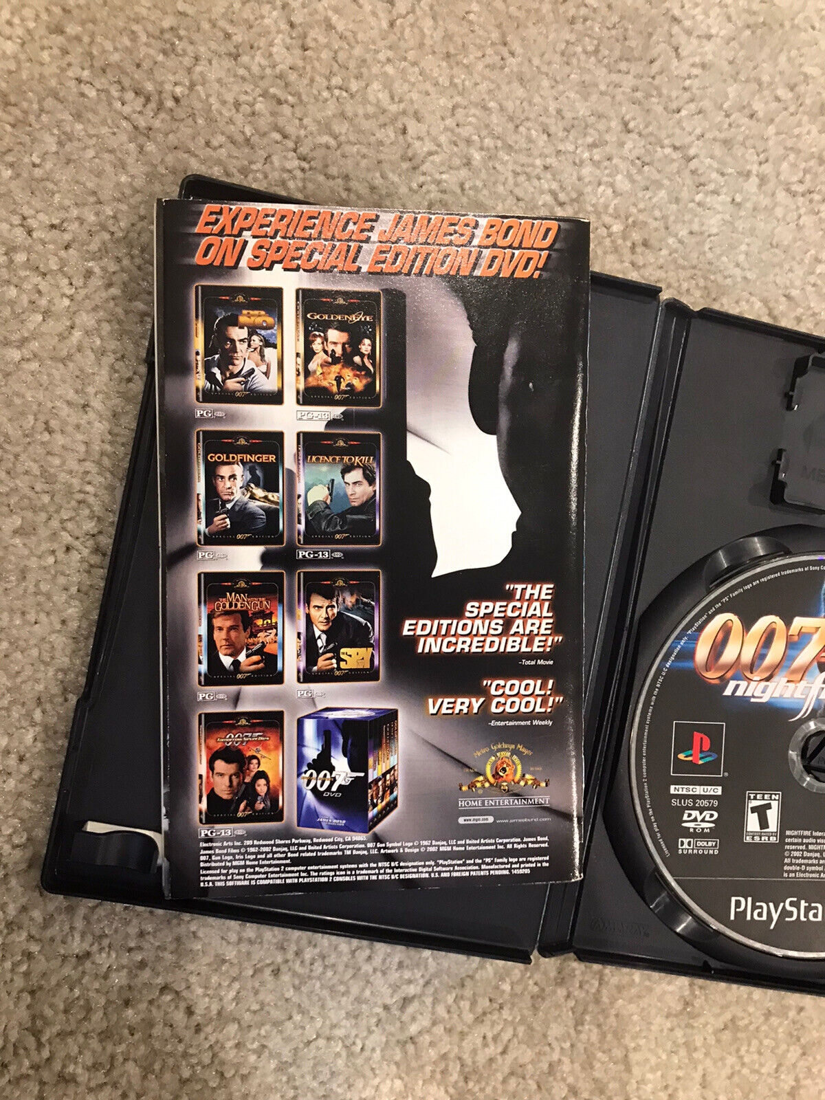 Ps2 - 007 Goldeneye Rogue Agent Sony PlayStation 2 Complete #111