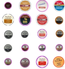 Build Your Own Custom Keurig K-Cup Coffee Variety Sampler - 100's of Flavors