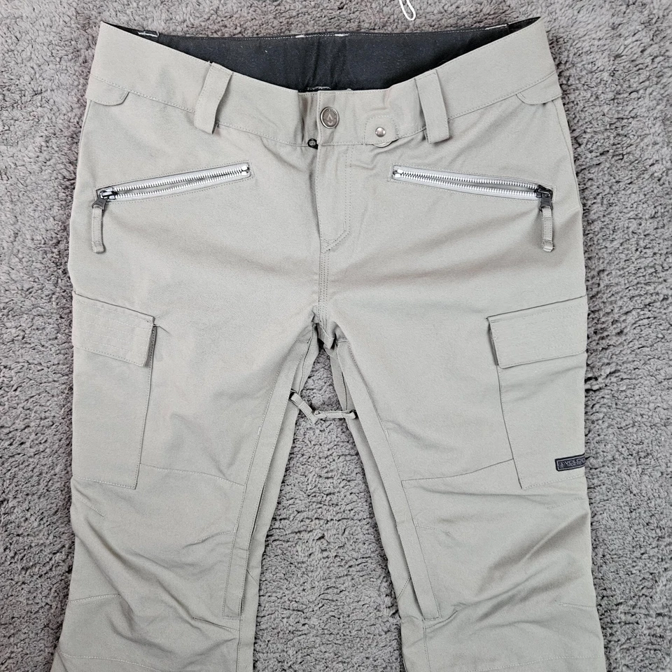 Pantalones de nieve para mujer Volcom ROBSON medianos 2 capas gris concha Foto 2 de 4