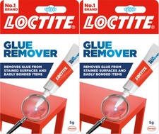 Image of 2 x Loctite Glue Remover 5g Removes Glue Stains Bonded Fingers Ink Sticky Labels