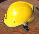 GENUINE FIREFIGHTING FIREMAN"S HELMET { FREE U. S. SHIPPING} — photo 3