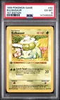 1999 POKEMON BASE SET 1ST EDITION #44 BULBASAUR PSA 6