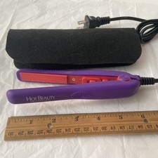 Hot Beauty Professional Travel Flat Iron Hair Straightener