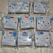 Click Scolmore Job lot of various sockets - job lot of 8