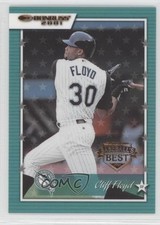 2001 Donruss Baseball's Best Bronze Cliff Floyd #93 0q3