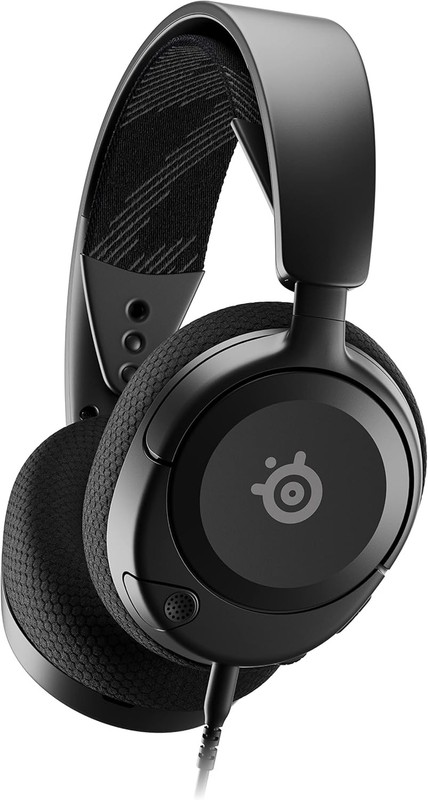 SteelSeries Arctis Nova 1 Wired Gaming Headset for PC - Black
