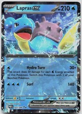 Lapras ex 022/088 Double Rare Perfect Order Pokemon Holo Near Mint