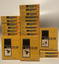 Kodak Ektachrome Type B 4x5 Film Expired 1960s. 1 Box Of 10 Sheets