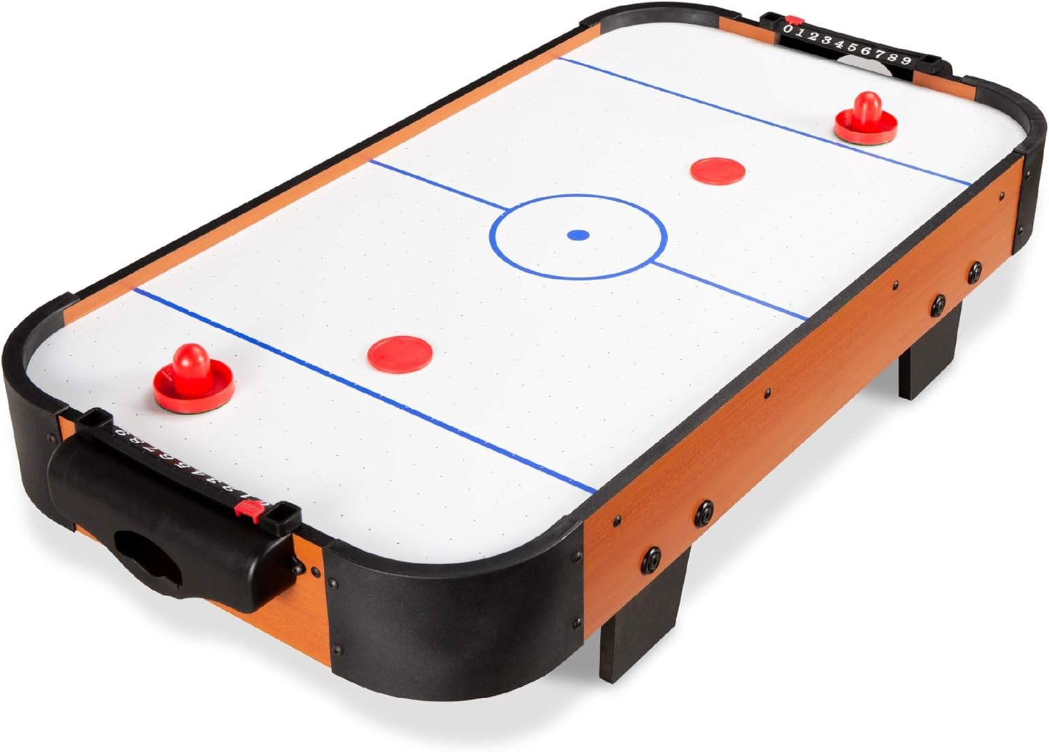 Best Choice Products 40in Portable Tabletop Air Hockey Arcad