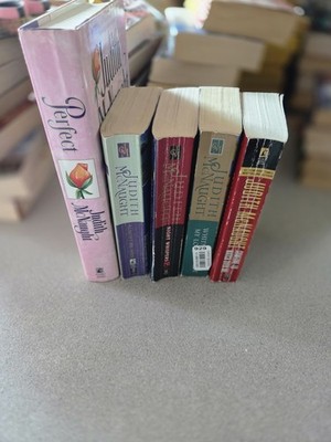 Judith McNaught Lot Of 5 Books. Paperback & Hardcover  Romance Suspense.