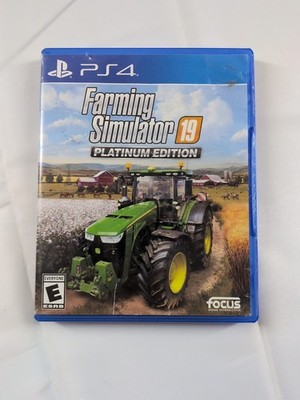 Farming Simulator 19 Platinum Edition PS4 PlayStation 4 Tested Working