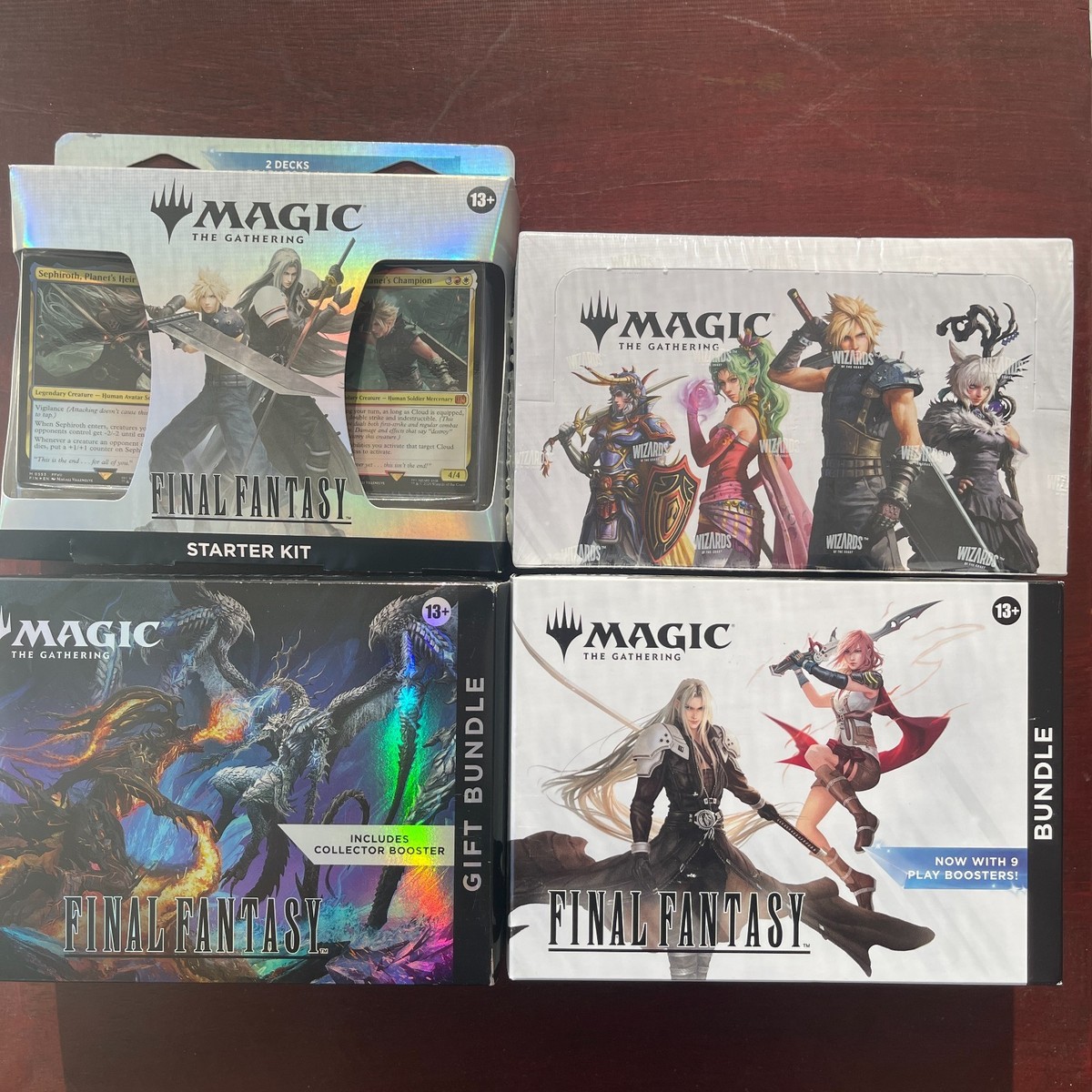final fantasy universes beyond collector booster box Final Fantasy Collector Booster Box (Universes Beyond) [MTG]