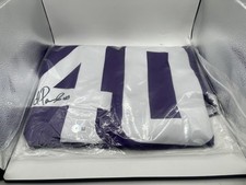 Ivan Pace Jr. Autographed Purple Pro-Style Jersey Minnesota Vikings Beckett #40