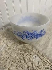 anchor hocking fire king milk glass bowl