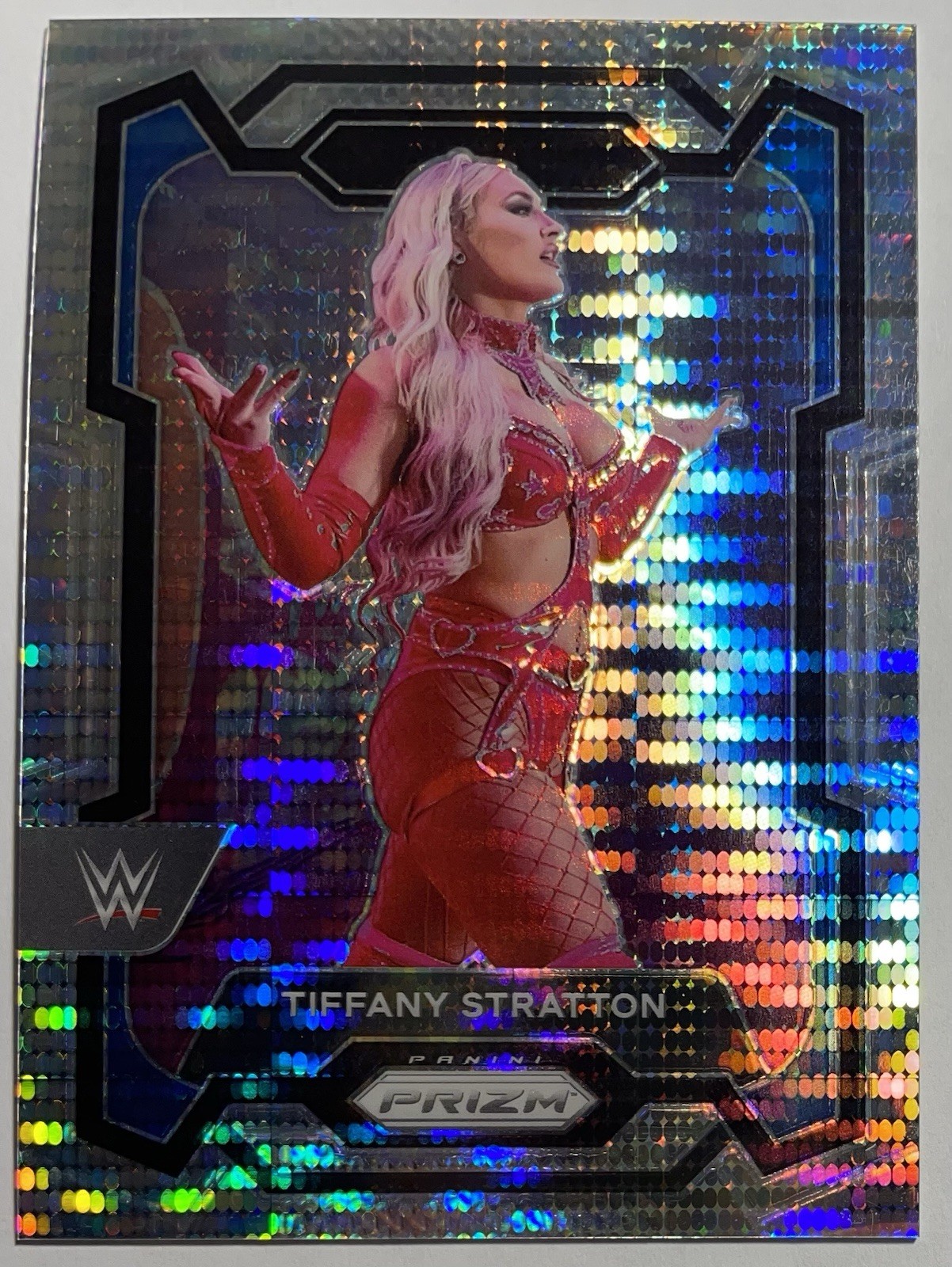 2024 Prizm WWE Tiffany Stratton #115 Pulsar 466/499