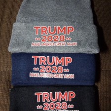 Trump 2028 MAGA unisex winter hat/cap