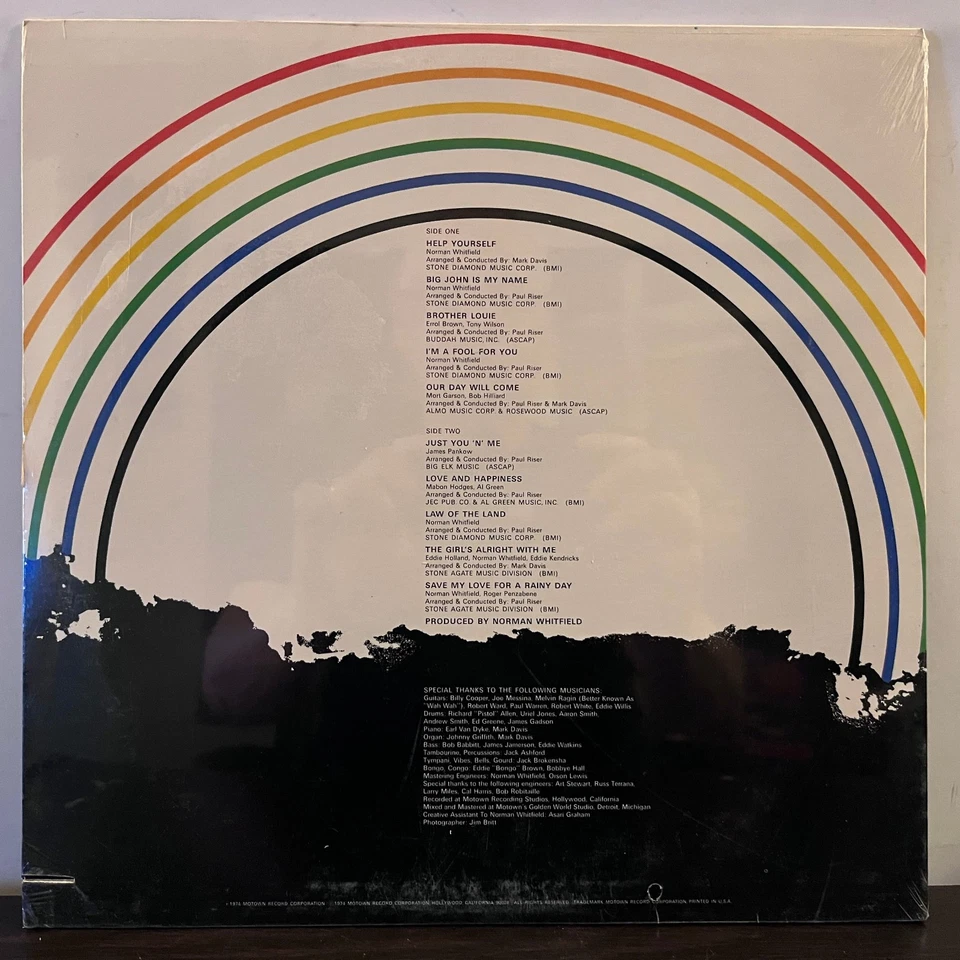 THE UNDISPUTED TRUTH - Down To Earth (1974) - 12" Vinyl Record LP - SEALED - Image 2 of 2